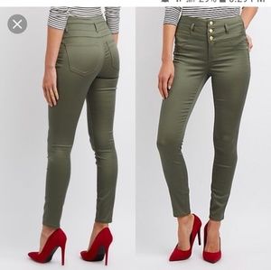 Charlotte russe high waist pants refuge